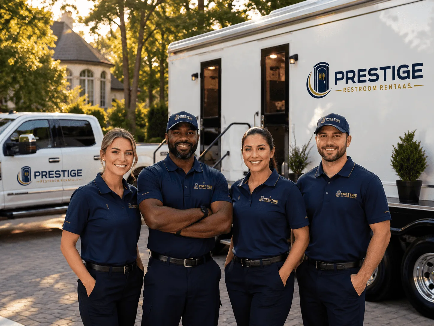 Trusted Luxury Portable Restrooms company in Elaine, AR